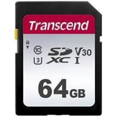 Transcend 64GB 300S microSD Card with SD Card Adaptor